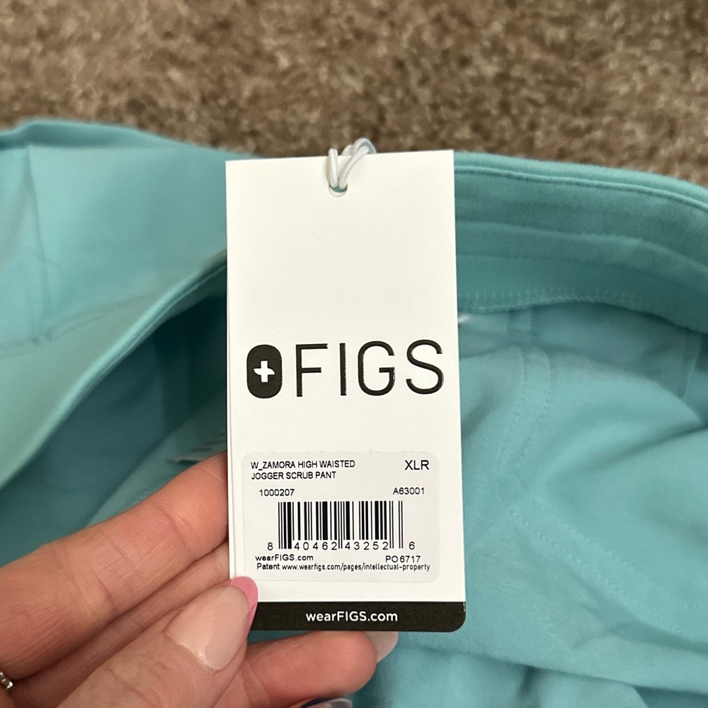 New Figs High Waisted Zamora  Jogger Scrub Pants - Picture 4 of 6